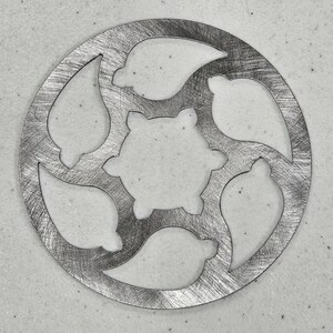 Coastal Leaf Candle Topper Lid: Metal Jar Lid, Decor for LED Jar Candles, works with Yankee, Nest, Bath and Body works and Walmart Candles image 8