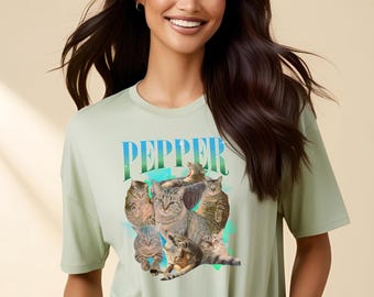 Custom Bootleg Shirt, Custom Cat / Dog Shirt, Dog / Cat Remembrance Gift Playful - Birthday or Holiday Gift