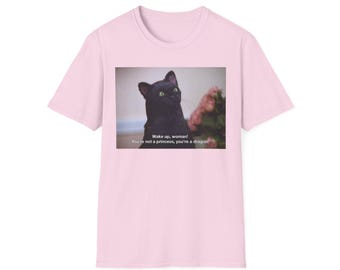 You're a Dragon Cat T-Shirt, Funny Cat Tee, Sabrina Cat, Gift for Cat Lovers, Spooky Season Apparel, Cute T-Shirt