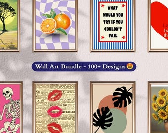 Licencia comercial de por vida para arte mural / Haga crecer su negocio digital o físico / Decoración de pared imprimible para el hogar / Derechos de reventa / Descarga instantánea