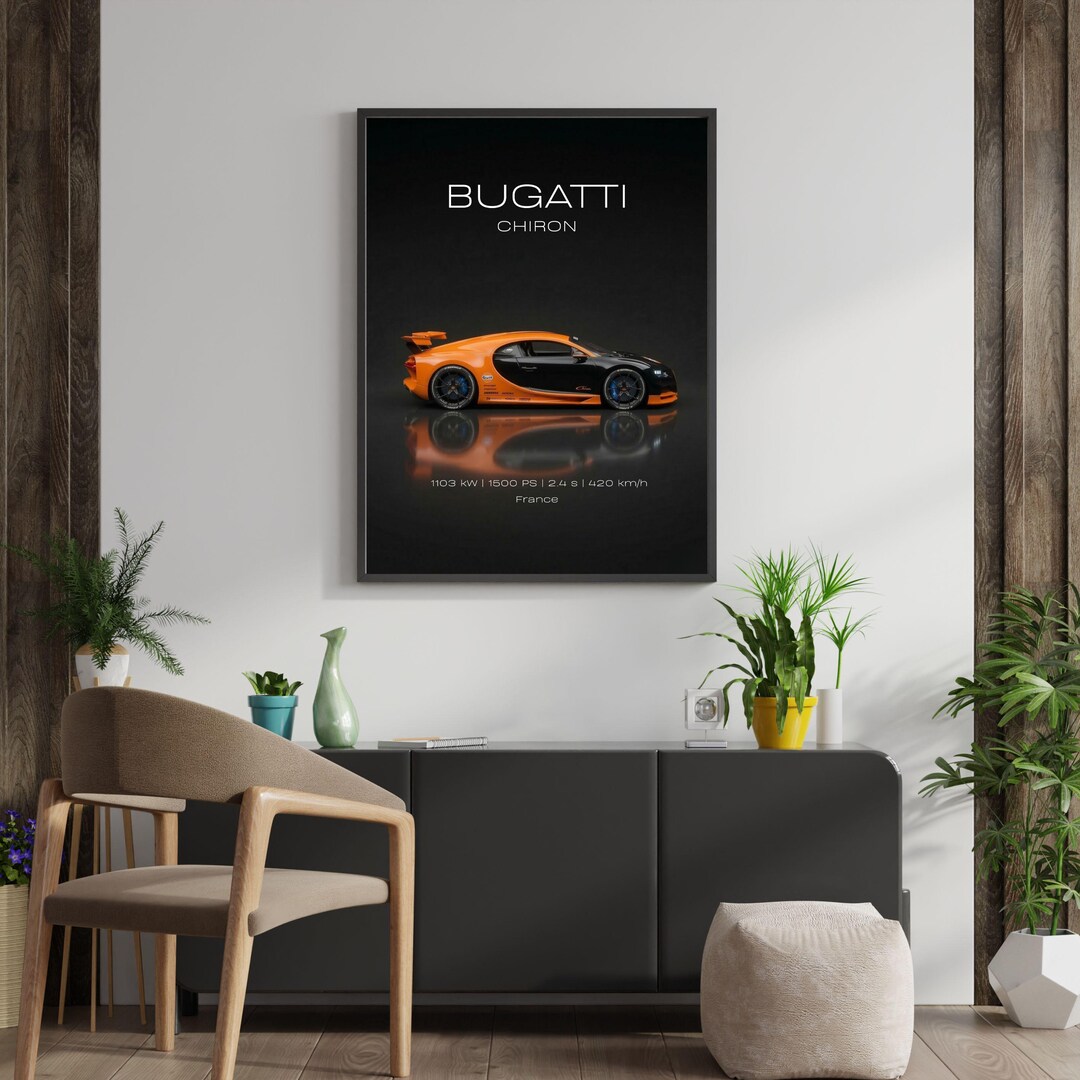 Ford GT Minimalist Poster | Supercar Wall Art Print | Dark Automotive ...