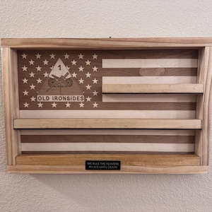 Military Challenge Coin Display