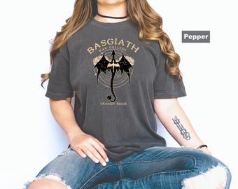 Comfort Colors® T-shirt, Basgiath War College Shirt, Dragon Rider Shirt, Basgiath Dragon Rider T-shirt, Book Lover Shirt, Dragon Gift Tee
