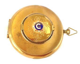 Rare Civitan International Compact Photo Locket, Vintage Compact, Vintage Locket, Vintage Accessory