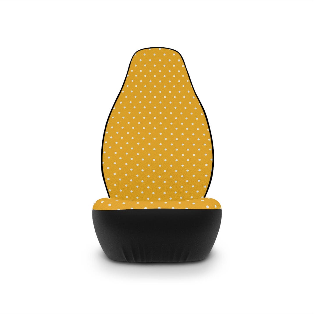 Red And Black Polka Dot Car Seat Covers