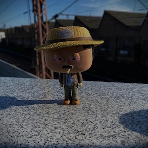 High Pop #004 Custom Farmer Randy, Edición South Park 420, Hecho a mano y drogado