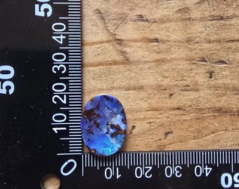 Pedras de opala australiana natural - Conjunto de TRÊS cabochões (37,45 ct)
