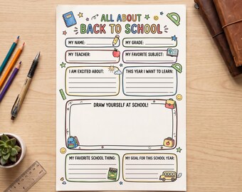 Back to School Blessing Kit Printable | Christian First Day of School Activity for Kids