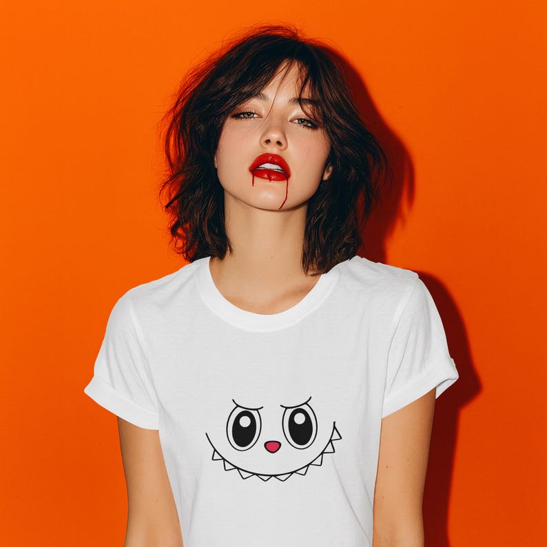 Monster Faces SVG Bundle: Kawaii Cartoon Clipart (Digital Download)