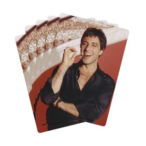 Conjunto de cartas de pôquer Al Pacino, perfeito para noite de jogos, jogos de cartas, itens colecionáveis, entusiastas de cassino, presentes para jogadores