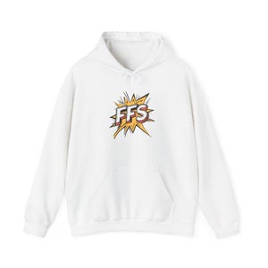 Sweat à capuche graphique FFS, sweat-shirt unisexe pour tenue décontractée, cadeau pour des amis, cadeau d'anniversaire, superposition confortable