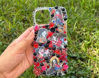 Vampire Queen Phone Case | Handmade (3D JUNK / BLING CASE) for Samsung / iPhone / Google Pixel / Other