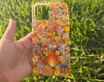 Fire Starters Phone Case | Handmade (3D JUNK / BLING CASE) for Samsung / iPhone / Google Pixel / Other