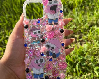 Pim Phone Case | Handmade (3D JUNK / BLING CASE) for Samsung / iPhone / Google Pixel / Other