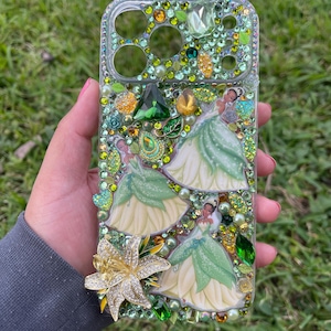Frog Princess Phone Case | Handmade (3D JUNK / BLING CASE) for Samsung / iPhone / Google Pixel / Other