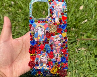 Jester Phone Case | Handmade (3D JUNK / BLING CASE) for Samsung / iPhone / Google Pixel / Other