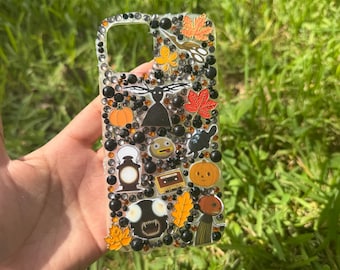 Fall Garden Phone Case | Handmade (3D JUNK / BLING CASE) for Samsung / iPhone / Google Pixel / Other