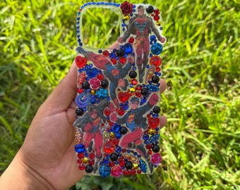 Leather Jacket Hero Phone Case | Handmade (3D JUNK / BLING CASE) for Samsung / iPhone / Google Pixel / Other