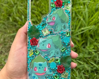 Plant Anime Cartoon Monster Phone Case | Handmade (3D JUNK / BLING CASE) for Samsung / iPhone / Google Pixel / Other