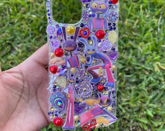 Purple Rabbit Phone Case | Handmade (3D JUNK / BLING CASE) for Samsung / iPhone / Google Pixel / Other