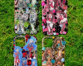 Creature Girls Phone Cases | Handmade (3D JUNK / BLING CASE) for Samsung / iPhone / Google Pixel / Other