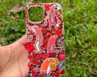 Allan Phone Case | Handmade (3D JUNK / BLING CASE) for Samsung / iPhone / Google Pixel / Other