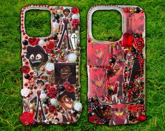 Radio Human / Demon Phone Case | Handmade (3D JUNK / BLING CASE) for Samsung / iPhone / Google Pixel / Other