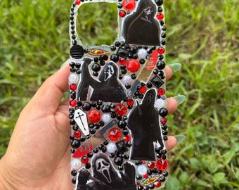 Ghost Phone Case | Handmade (3D JUNK / BLING CASE) for Samsung / iPhone / Google Pixel / Other