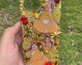Beauty Belle Phone Case for iPhone 12 13 14 15 16 Pro Max, Samsung Galaxy S24 S23 S22, Google Pixel