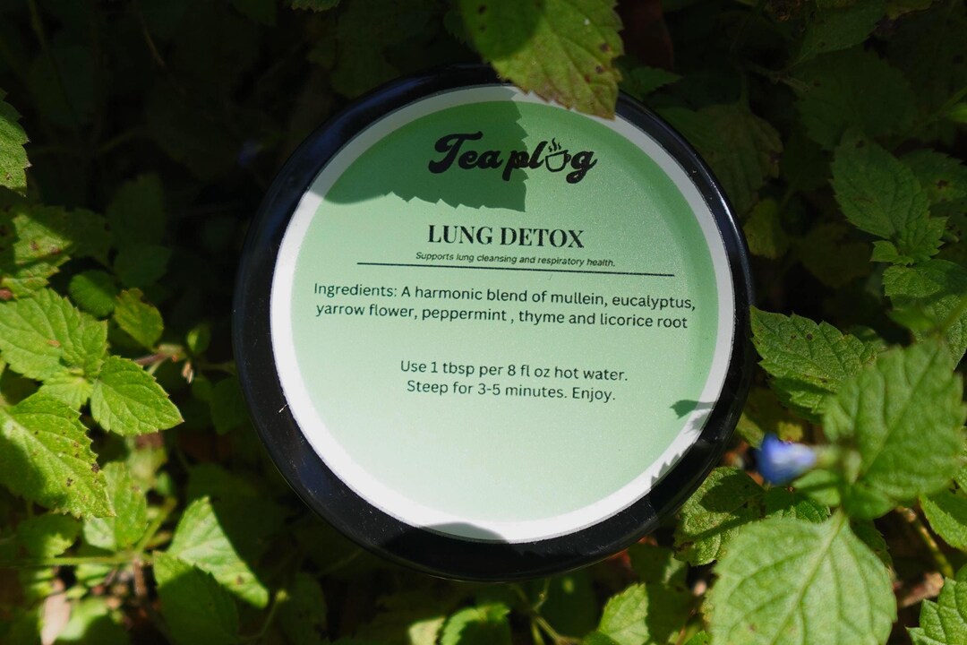 Lung Detox Herbal Tea: Respiratory Support, Clear Blend - 4oz - Etsy