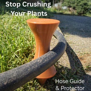 Heavy Duty Garden Hose Guide – PETG Plant Protector Stakes (2 Pack)