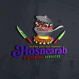 Custom Restaurant Logo Design: Food Truck, Cafe, and Catering
