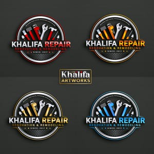 Custom Construction Logo Design: Renovation & Remodeling