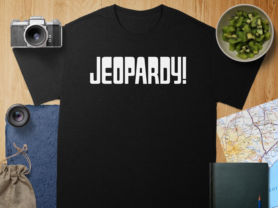 Trivia Shirts Jeopardy T-shirt, Trivia Game Show Tee, TV Quiz Show Shirt, Gift for ...
