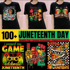 100+ Juneteenth Png SVG-bundelontwerpen, vier juni, Black History png, vier 1865, we zijn zwarte geschiedenis, 1865, Juneteenth Dad-svg