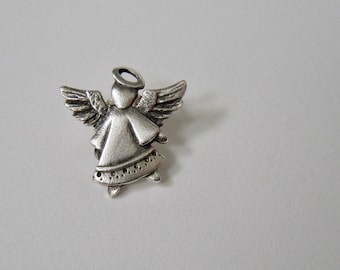 Guardian Angel / Silver Angel pin / Guarian Angel jewelry / Custom Lapel Pins  / Handcrafted Jewelry