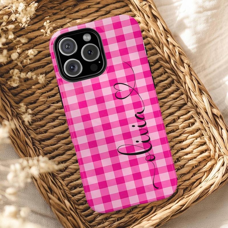 Pink iPhone Case - Etsy