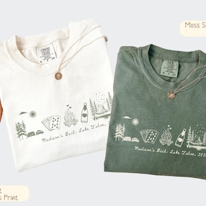 Camp Bachelorette Party Shirt, Custom Lake Bach Trip Tee, Mountain Bride Matching Shirts, Personalized Cabin Crew Bridal, Hiking Bridal Gift