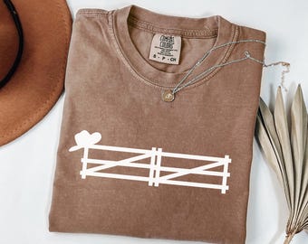Western Comfort Colors Shirt, Cowgirl T-Shirt, Cowgirl Aesthetic, CowGirl Tee, Country Girl Shirt, Western Country Girl Tee