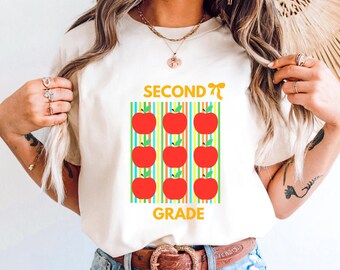 T-shirt de professeur de 2e année, chemise de professeur de 2e année, chemise de rentrée scolaire, chemise de la Dream Team, premier jour d'école, cadeaux pour les professeurs
