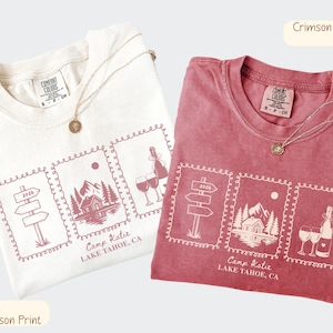Custom Camp Bachelorette Shirt, Lake Bach Trip Tee, Mountain Bride Camping Shirts, Personalized Bridal Party, Hiking Bach Crew Gift Set Unisex Crimson