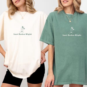 Custom Last Rodeo Bachelorette Shirt, Final Fiesta Cowgirl Shirt, Western Cowgirl Bridal Party Tshirt, Western Cowgirl Bridal Party Tshirt