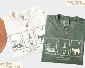 T-shirt « Dernière virée dans les marais » pour enterrement de vie de jeune fille, T-shirt personnalisé pour soirée à thème, Collection Comfort Colors « Bride Squad », T-shirt humoristique pour enterrement de vie de jeune fille, Cadeau pour demoiselle d'honneur