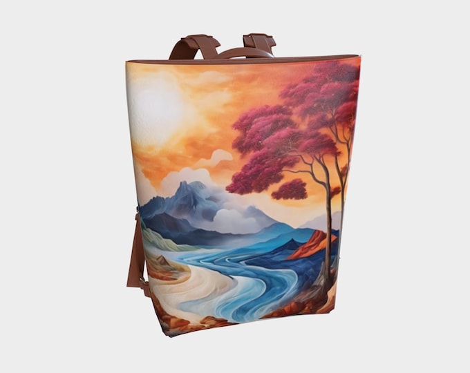 Vegan Leather Bag, travel, comfort and style