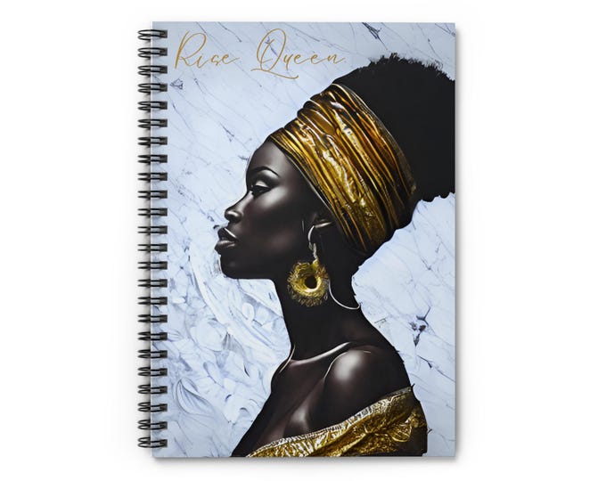Spiral Notebook - Ruled Line: Rise Queen