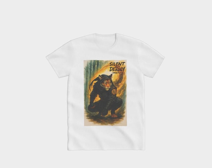 Silent But Deadly – Ninja Tiger Stealth Tee