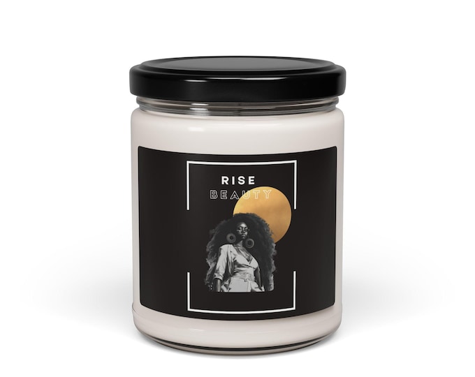 Scented Soy Candle, 9oz: Rise Beauty