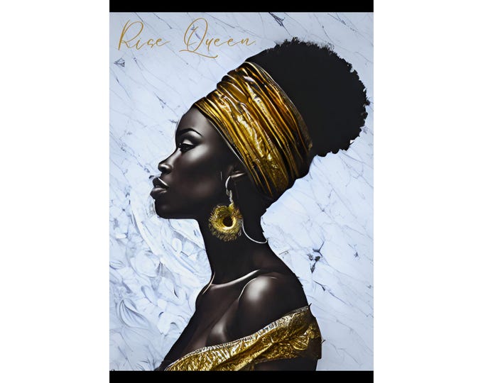 Matte Vertical Posters: Rise Queen