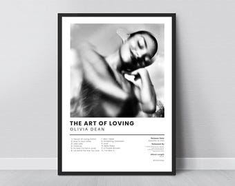 Olivia Dean the Art of Loving Album Cover Poster Print - Etsy