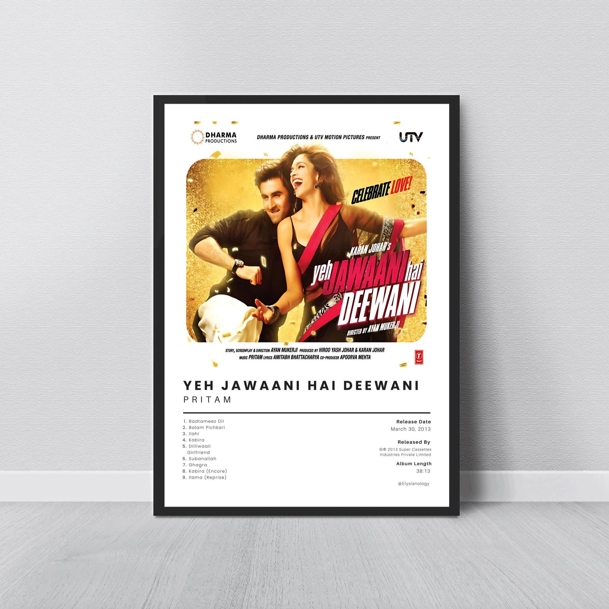 Yeah Jawaani Hair Deewani Poster New Zealand